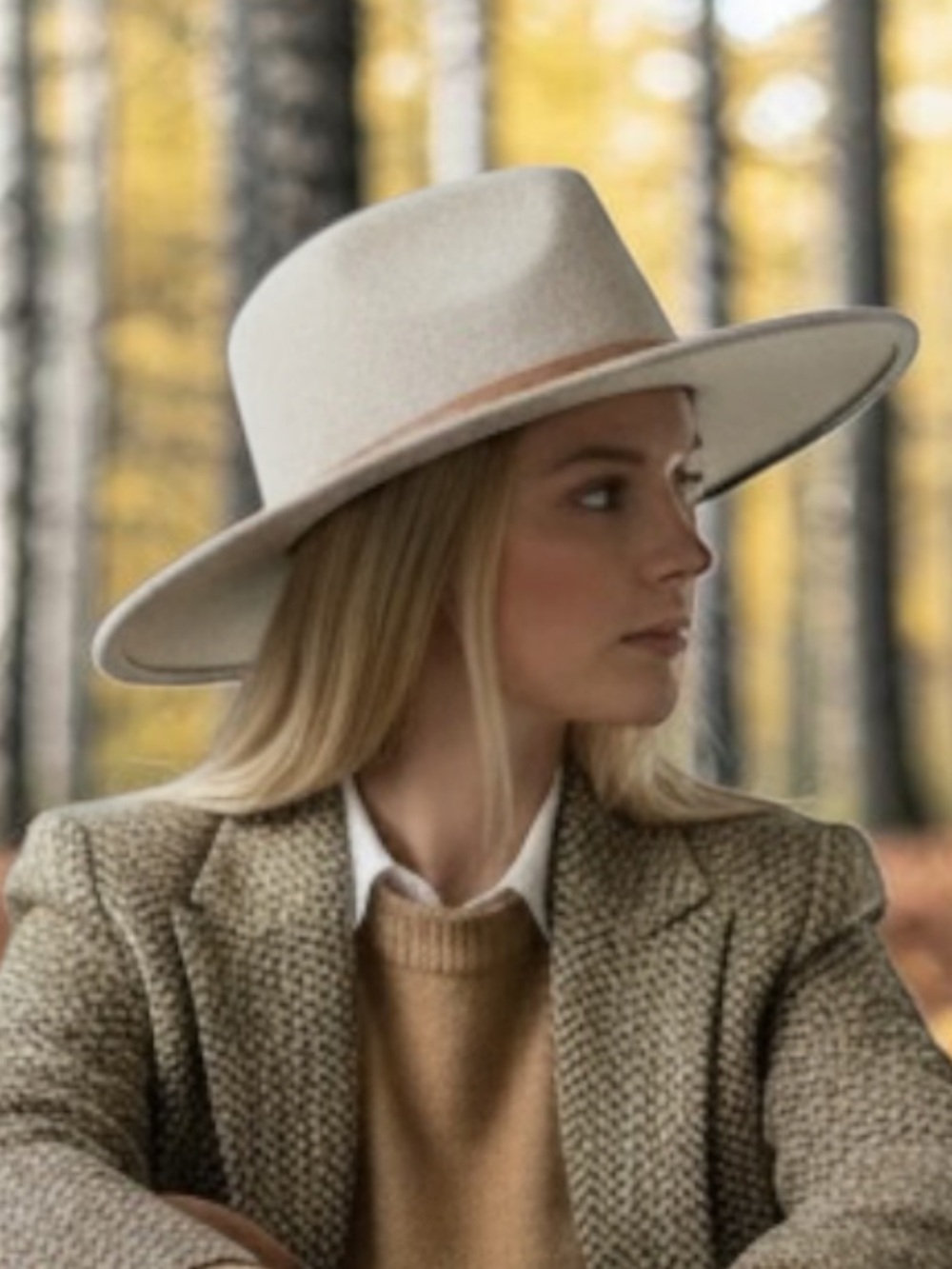 Treasure & Bond Tan Heather Adjustable Fit Woman’s Hat